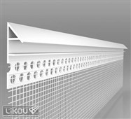 LIKOV LX-AT lišta ukončovací atiková délka 2,5m, omítka 6mm